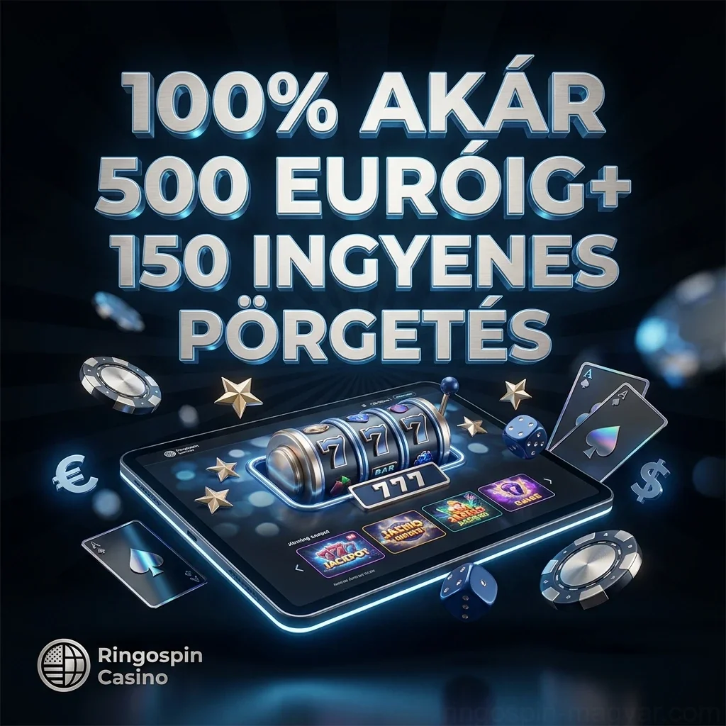 100% AKÁR 500 EURÓIG+ 150 INGYENES PÖRGETÉS